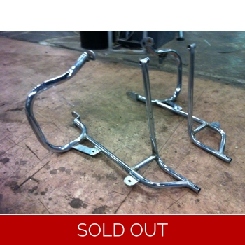 1981 Honda GL1100 Goldwing Interstate Saddle Bag Brackets / Guards - Pair